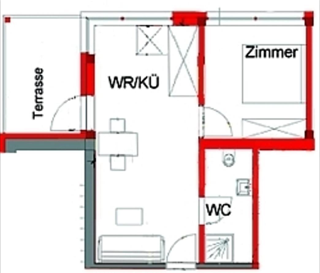 兰德埃克Haus Raggl公寓 外观 照片